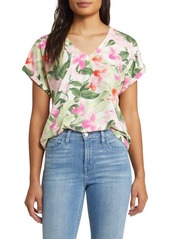 Tommy Bahama Kaui Legacy Blooms V-Neck T-Shirt