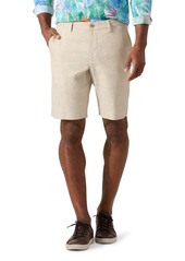 Tommy Bahama Lahaina Bay Flat Front Linen Blend Shorts