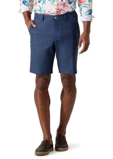 Tommy Bahama Lahaina Bay Flat Front Linen Blend Shorts