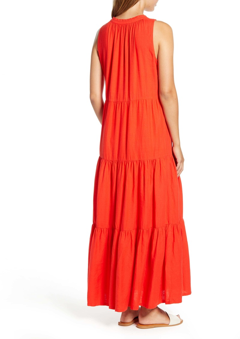 tommy bahama lena tiered maxi sundress