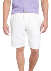 Tommy Bahama Linen The Good Life Linen Shorts in White at Nordstrom