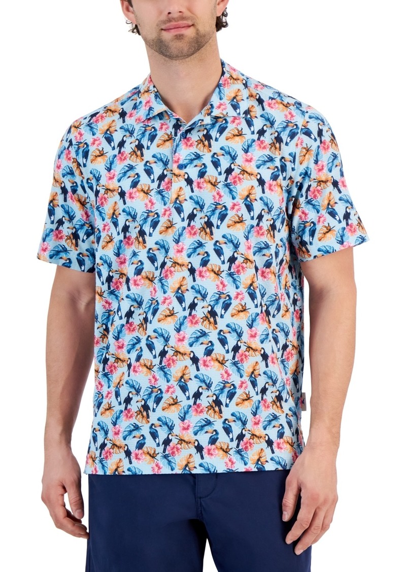 Tommy Bahama Men's Bahama Coast Toucan-Print Shirt - Opal