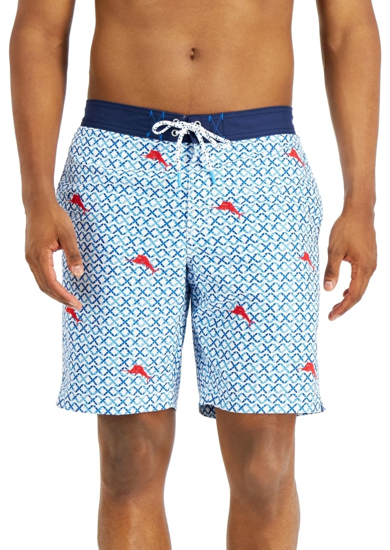 Tommy Bahama Men's Black San Francisco 49ers Naples Layered Leaves Swim  Trunks - Macy's