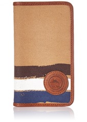 Tommy Bahama Men's Canvas Iphone7 Wallet Case-khaki