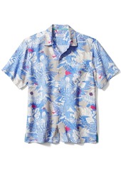 Tommy Bahama Men's Coconut Point Oasis Moisture-Wicking Tropical-Print Shirt