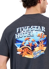 Tommy Bahama Men's Five Star Hotel Graphic T-Shirt - Coal Heather