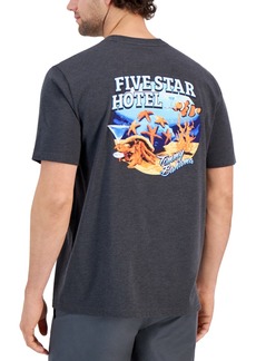 Tommy Bahama Men's Five Star Hotel Graphic T-Shirt - Coal Heather