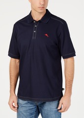 Tommy Bahama Men's IslandZone Pique Emfielder 2.0 Polo - Black