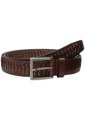 Tommy Bahama Men's Leather with Laced Cord Belt
