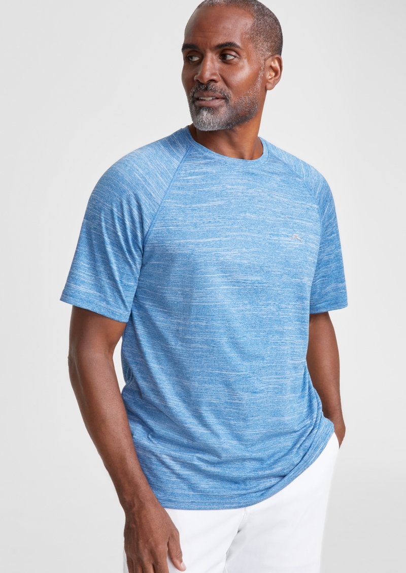 Tommy Bahama Men's North Isle Active Crewneck T-Shirt - Blue Allure