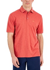 Tommy Bahama Men's Portola Point Space-Dyed Stripe Polo Shirt - Baked Apple