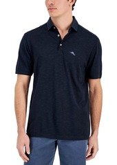 Tommy Bahama Men's Portola Point Space-Dyed Stripe Polo Shirt - Baked Apple