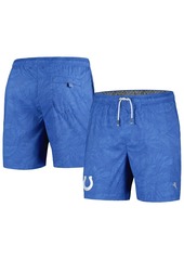 Tommy Bahama Men's Royal Indianapolis Colts Naples Layered Leaves Swim Trunks - Colts-lt B