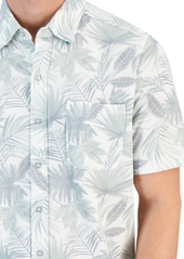 Tommy Bahama Men's San Lucio Fallen Fronds IslandZone Moisture-Wicking Printed Button-Down Shirt - Paradise Green