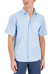 Tommy Bahama Men's Sand Desert Short-Sleeve Shirt - Classic Blue