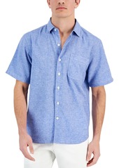 Tommy Bahama Men's Sand Desert Short-Sleeve Shirt - Classic Blue