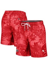 Tommy Bahama Men's Scarlet San Francisco 49ers Santiago Palms Board Shorts - Scarlet