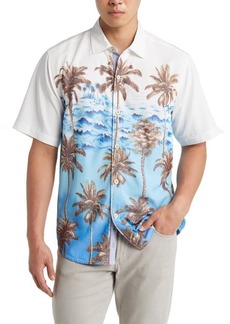 Tommy Bahama Mojito Bay Playa Palms Short Sleeve Button-Up Shirt