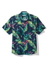 Tommy Bahama Nova Wave Sunnyvale Blooms Short Sleeve Seersucker Button-Up Shirt