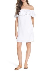 Tommy Bahama Off the Shoulder Cover-Up Dress