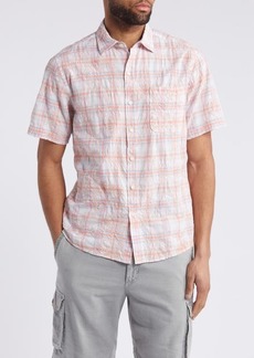 Tommy Bahama Over Lei Blooms Short Sleeve Button-Up Shirt