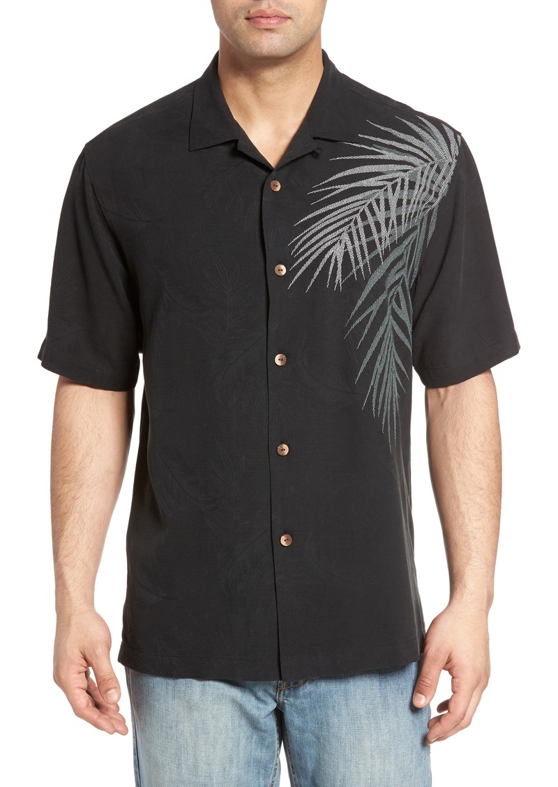 Tommy Bahama Tommy Bahama Palm Intentions Regular Fit Embroidered Silk ...