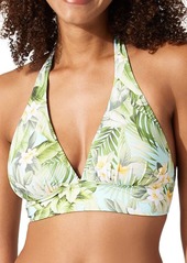 Tommy Bahama Paradise Fronds Reversible Halter Bikini Top