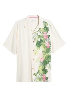 Tommy Bahama Paradise Vines Short Sleeve Silk Button-Up Shirt