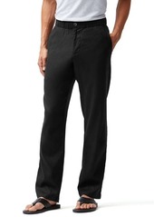 Tommy Bahama Relaxed Fit Linen Pants in Black at Nordstrom
