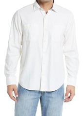 Tommy Bahama Sorrento Sands Slub Button-Up Shirt in Moon Rock at Nordstrom