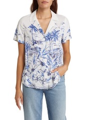 Tommy Bahama Sparkling Sea Talulla Silk Camp Shirt