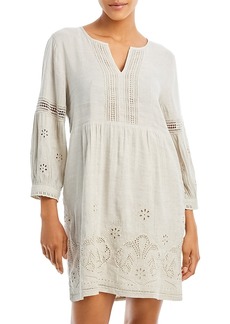 Tommy Bahama St. Lucia Split Neck Dress Swim Cover-Up