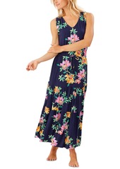 Tommy Bahama Sunlillies Printed Cover-Up Maxi Dress Women's Swimsuit