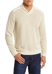 Tommy Bahama Tidemark Shawl Collar Cotton Sweater