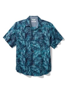 Tommy Bahama Tortola Le Coco Fronds Floral Short Sleeve Button-Up Shirt
