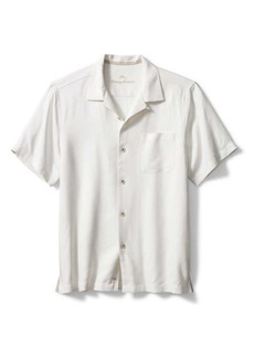 Tommy Bahama Tropic Isles Short Sleeve Button-Up Silk Shirt