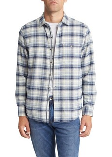 Tommy Bahama Twice as Nice Plaid Flannel Button-Up Overshirt