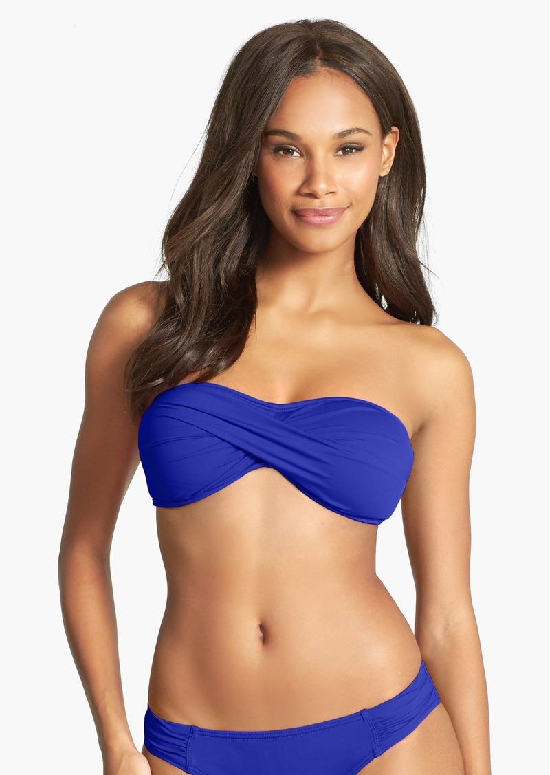 Tommy Bahama Tommy Bahama Twist Front Bandeau Bikini Top Swimwear   Tommy Bahama Tommy Bahama Twist Front Bandeau Bikini Top Abv3a08e147 Zoom 