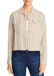 Tommy Bahama Two Palms Raw-Edge Linen Jacket