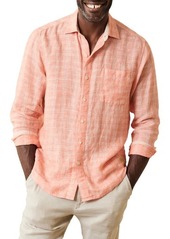Tommy Bahama Ventana Plaid Linen Button-Up Shirt