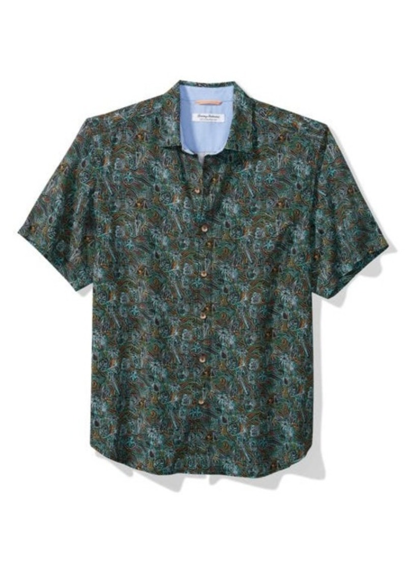 Tommy Bahama Veracruz Cay Hidden Paradise Short Sleeve Button-Up Shirt