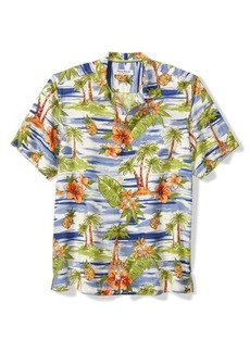 Tommy Bahama Veracruz Cay Horizon Isles Button-Up Camp Shirt