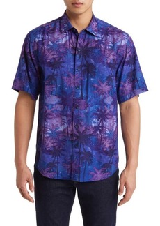 Tommy Bahama Veracruz Cay Misty Palms Short Sleeve Button-Up Shirt