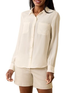 Tommy Bahama Yara Cove Long Sleeve Silk Button-Up Shirt
