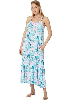 Tommy Bahama Tropical Sleeveless Maxi Gown