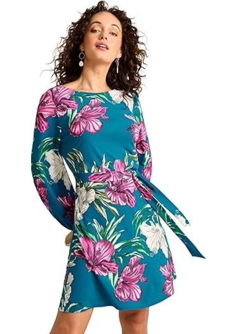 Tommy Bahama Villa Garden Long Sleeve Short Dress