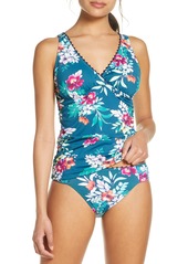 Women's Tommy Bahama Floral Springs Wrap Tankini Top