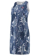 Women's Tommy Bahama Navy Houston Texans Frondly Fan Linen Dress at Nordstrom