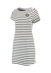 Women's Tommy Bahama White Las Vegas Raiders Tri-Blend Jovanna Striped Dress - White