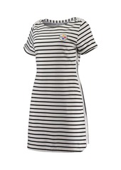Women's Tommy Bahama White Pittsburgh Steelers Tri-Blend Jovanna Striped Dress - White